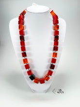 Jackie Brazil "Passion Mix" Liquorice Small Cubes 65cm Necklace ( N0046 )