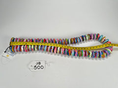 Jackie Brazil "Ana" Kandinsky Resin Wheels 70cm Necklace ( N0044 )