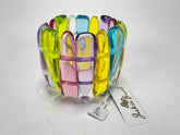 Jackie Brazil "Tulip" Transparent Paris Mix Elasticated Bracelet ( B0026 )