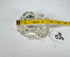 Jackie Brazil "KL" Crystal Transparent Large Cones Bracelet ( B2902 )
