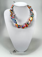 Jackie Brazil "Diamonds" Kandinsky Flintstone Bone 55cm Necklace ( N0061 )