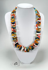 Jackie Brazil "Gala" Kandinksy Half Rectangles 65cm Necklace ( N0789 )