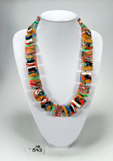 Jackie Brazil "Gala" Kandinksy Half Rectangles 65cm Necklace ( N0789 )