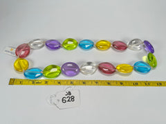 Jackie Brazil "Kathy" Transparent Summer Mix Small Riverstones 70cm Necklace ( N3750 )