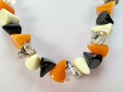 Jackie Brazil "Corina" Small Cones Seasons Mix 55cm Necklace ( N0058 )