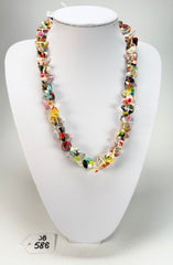 Jackie Brazil "Corina" Small Cones Cascade 55cm Necklace ( N0058 )