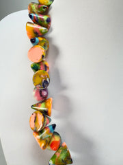 Jackie Brazil "Corina" Small Cones Kandinsky 55cm Necklace ( N0058 )