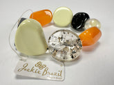 Jackie Brazil "Indiana" Seasons Mix Multi Bead Resin Bracelet ( B0210 )