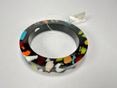 Jackie Brazil "Art Deco" Solid Round 1.3cm Bangle ( B3087 )