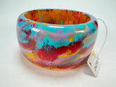 Jackie Brazil "Carmen" Kandinsky 5cm Resin Bangle ( B2500 )