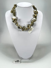 Jackie Brazil "Diamonds" Seaweed Flintstone Bone 55cm Necklace ( N0061 )