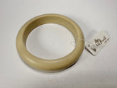 Jackie Brazil "Cushie" Beige Matte Solid Round 1.3cm Bangle ( B0300 )