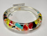 Jackie Brazil "Cushie" Cascade Solid Round 1.3cm Bangle ( B0300 )