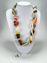 Jackie Brazil "Nature" Large Stones Mix Colours 75cm Necklace ( N0378 )