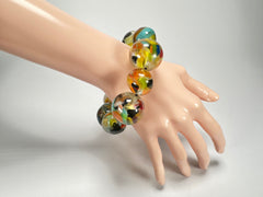 Jackie Brazil "Lola" Medium Spheres Cascade Bracelet ( B2695 )