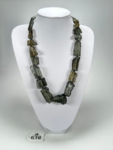 Jackie Brazil "Smoked Crystal" Charcoal Pieces Resin Necklace on Cord 45cm ( N2724 )