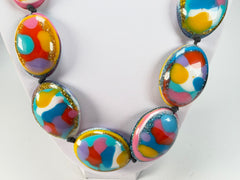 Jackie Brazil "Kathy" Small Riverstones Kandinsky 70cm Necklace ( N3750 )