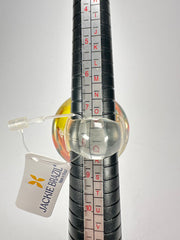 Jackie Brazil "Cascade" Large Round Domed Resin Ring ( R2929 ) Size UK Q / US 8