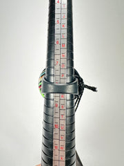 Jackie Brazil "Coast" Swirls Black Circle Resin Ring ( R3198 ) Size UK Q / USA 8