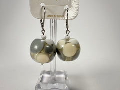 Jackie Brazil "Spots" Spotted Balls Resin Earrings ( E1468 )