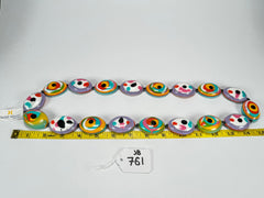 Jackie Brazil "Kathy" Small Riverstones Kandinsky 70cm Necklace ( N3750 )