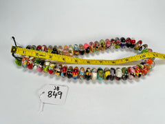 Jackie Brazil "Ana" Cascade Resin Wheels 50cm Necklace ( N0042 )