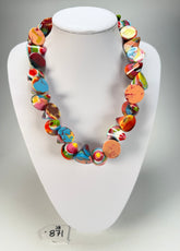 Jackie Brazil "KL Kones" Kandinsky Large Cones Necklace ( N2896 )