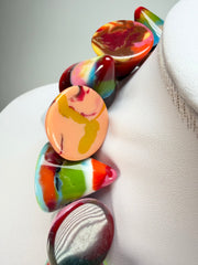 Jackie Brazil "KL Kones" Kandinsky Large Cones Necklace ( N2896 )