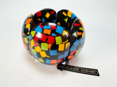Marion Godart - Confetti "Cinq Pièces" Art-Deco Mix Elasticated Resin Bracelet