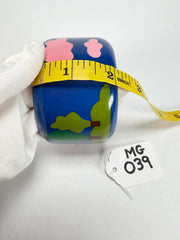 Marion Godart - Natural "Jeune" Blue Solid Round 5cm Bangle