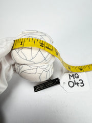 Marion Godart - Fragmental "Cinq Fissures Pièces" Cream Elasticated Resin Bracelet