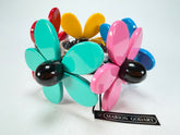 Marion Godart - Floral "Grand Pétale" Multi-Colour Flower Elasticated Resin Bracelet