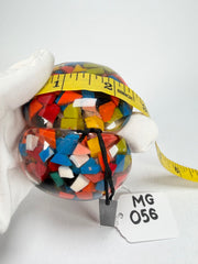 Marion Godart - Confetti "Cinq Pièces" Black + Summer Mix Elasticated Resin Bracelet