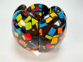 Marion Godart - Confetti "Cinq Pièces" Art-Deco Mix Elasticated Resin Bracelet