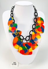 Marion Godart - Linkz "Spectre Lumineux" Colourful Pieces Resin Necklace