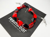 Marion Godart - Fragmental "Bord Dentelé" Black & Red Resin Necklace