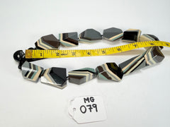 Marion Godart - Fragmental "Bord Dentelé" Neutral Mix Resin Necklace