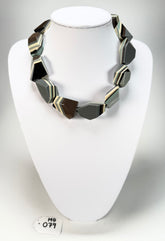Marion Godart - Fragmental "Bord Dentelé" Neutral Mix Resin Necklace