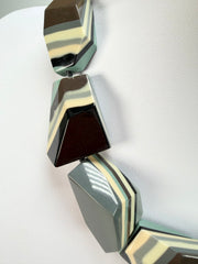 Marion Godart - Fragmental "Bord Dentelé" Neutral Mix Resin Necklace