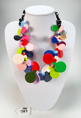 Marion Godart - BSX "Boutons" Multi-Colour Mix Resin Necklace