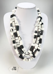 Marion Godart - Fragmental "Tephra" Neutral Mix Resin Necklace
