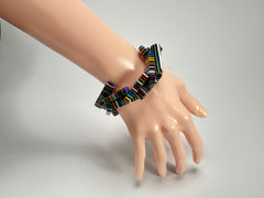 Sobral - Pop Art Noite "1WJP" Elasticated Resin Bracelet ( 003882 )