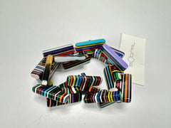 Sobral - Pop Art Noite "1WJP" Elasticated Resin Bracelet ( 003882 )