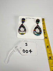Sobral - Pop Art Noite "Tata" Resin Earrings ( 005415 )