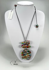 Sobral - Baru "Ancestral" Resin Necklace ( 005027 )