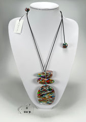 Sobral - Baru "Ancestral" Resin Necklace ( 005027 )