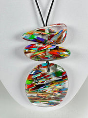 Sobral - Baru "Ancestral" Resin Necklace ( 005027 )