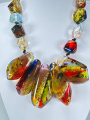 Sobral - Sobralita "Itarare" Resin Necklace ( 005373 )