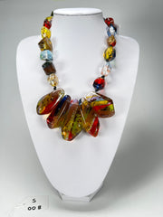Sobral - Sobralita "Itarare" Resin Necklace ( 005373 )