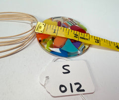 Sobral - Past Present "São Conrado" Resin Necklace ( 005089 )